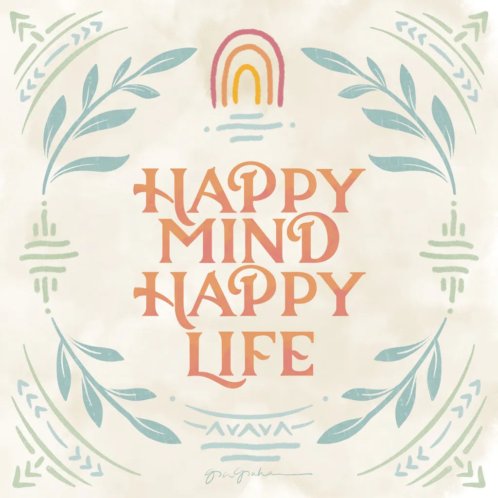 Heart and Mind II by Gia Graham. SKU 67255a. Archival Giclee Fine art print for wall decor.