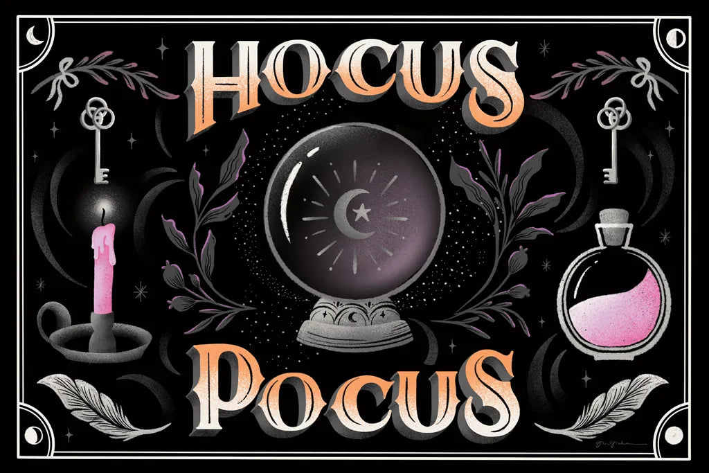 Hocus Pocus I by Gia Graham. SKU 84334i. Archival Giclee Fine art print for wall decor.