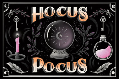 Hocus Pocus I by Gia Graham. SKU 84334i. Archival Giclee Fine art print for wall decor.