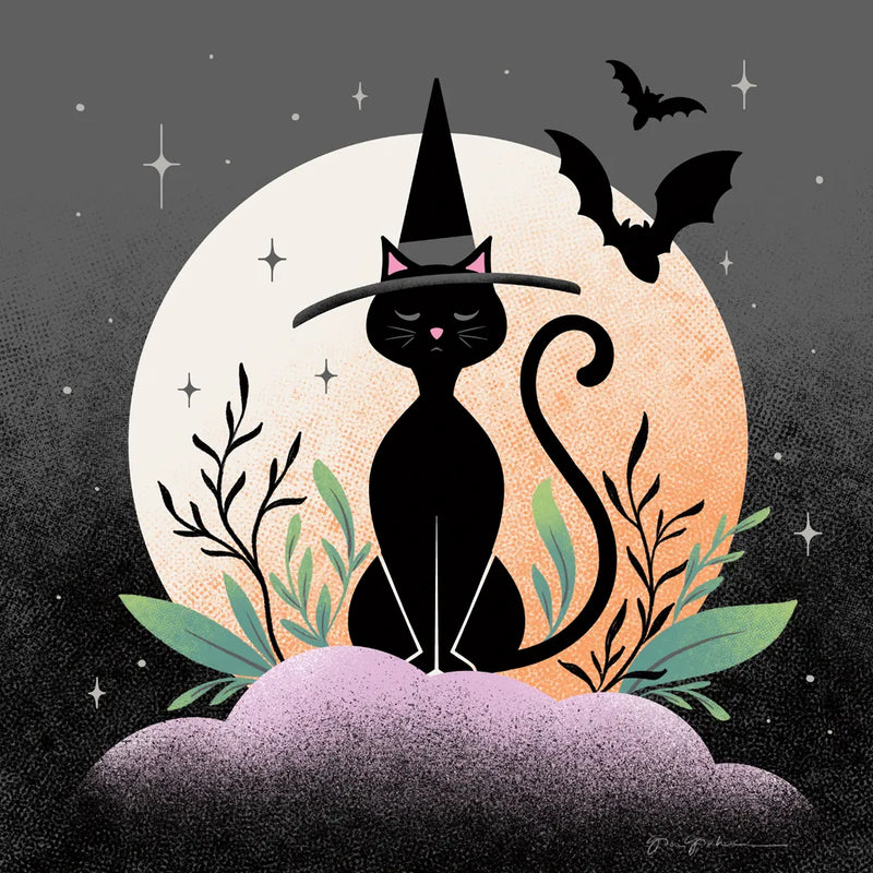 Hocus Pocus II by Gia Graham. SKU 84335a. Archival Giclee Fine art print for wall decor.