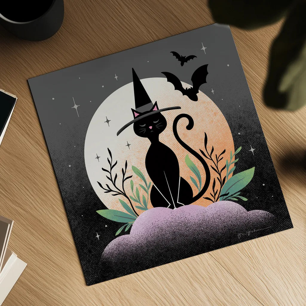 Hocus Pocus II by Gia Graham. Shown as a detailed flat fine art print, highlighting archival giclee quality. Available as an archival giclee rolled canvas, fine art paper, or poster print. SKU 84335a.