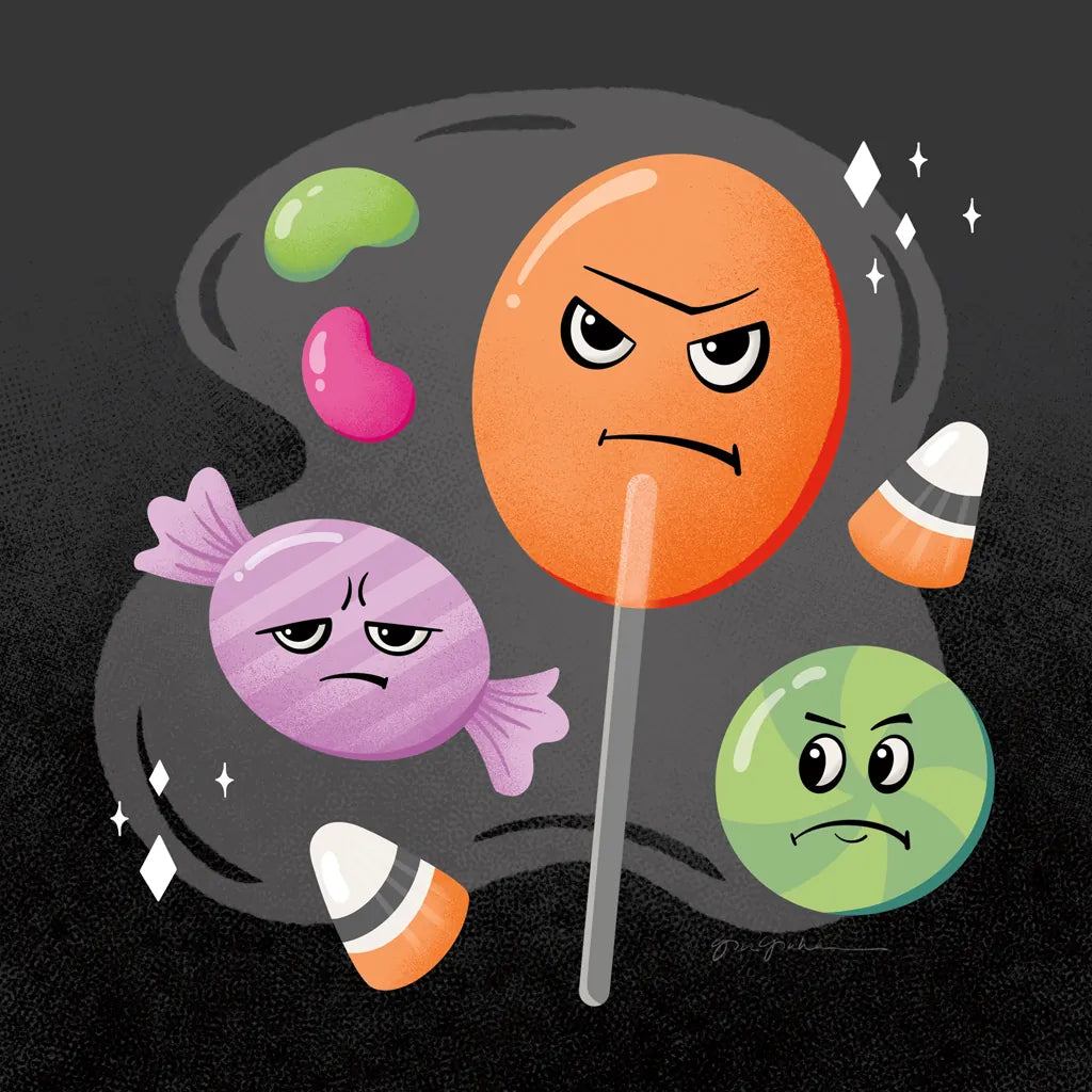 Hocus Pocus III by Gia Graham. SKU 84336a. Archival Giclee Fine art print for wall decor.