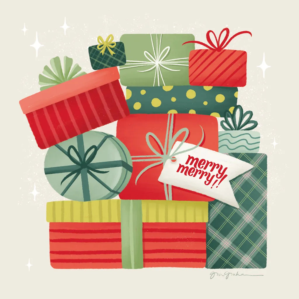 Home for the Holidays I by Gia Graham. SKU 98811a. Archival Giclee Fine art print for wall decor.