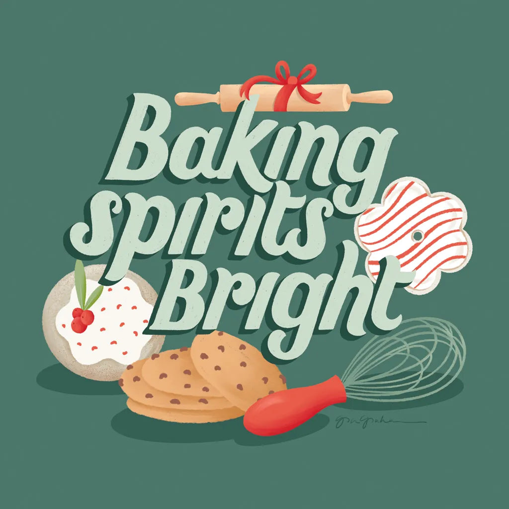 Home for the Holidays III by Gia Graham. SKU 98813a. Archival Giclee Fine art print for wall decor.