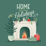Home for the Holidays VI by Gia Graham. SKU 98816a. Archival Giclee Fine art print for wall decor.