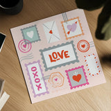 Just My Type V by Gia Graham. Shown as a detailed flat fine art print, highlighting archival giclee quality. Available as an archival giclee rolled canvas, fine art paper, or poster print. SKU 79671a.