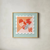Just My Type VII by Gia Graham. Shown in a natural wood glass frame for a timeless modern aesthetic. Available as an archival giclee rolled canvas, fine art paper, or poster print. SKU 79673a.