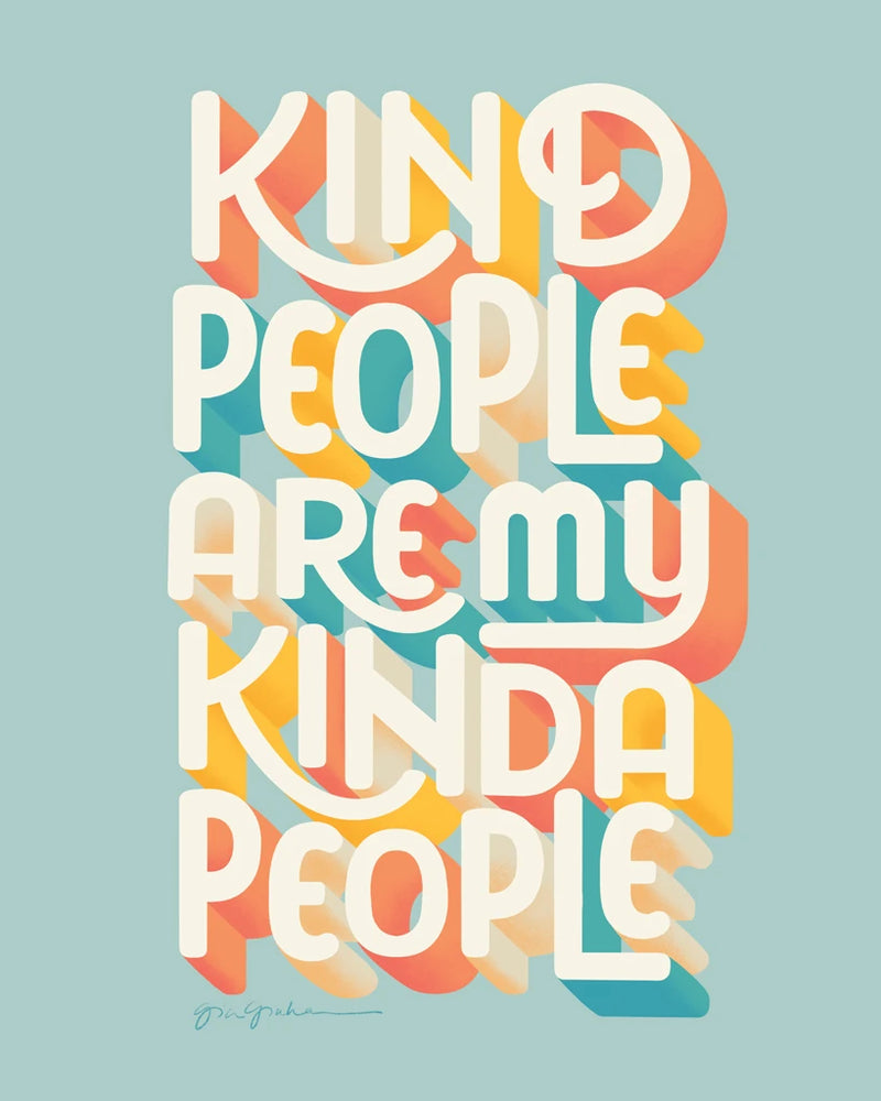 Kind People I by Gia Graham