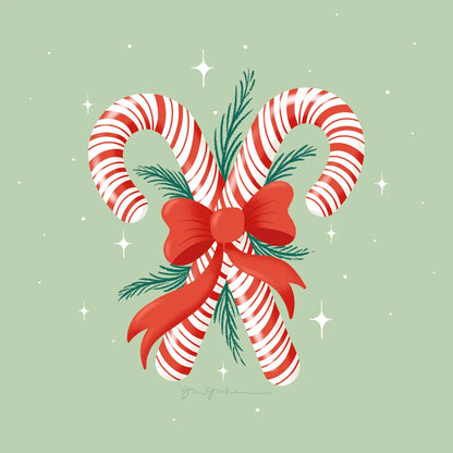 Lets Get Merry II by Gia Graham. SKU 87524a. Archival Giclee Fine art print for wall decor.