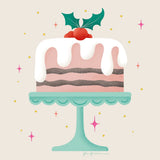 Lets Get Merry III by Gia Graham. SKU 87525a. Archival Giclee Fine art print for wall decor.