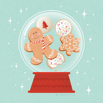 Lets Get Merry VI by Gia Graham. SKU 87528a. Archival Giclee Fine art print for wall decor.