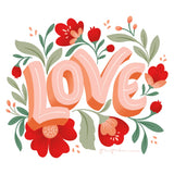 Love I by Gia Graham. SKU 84993a. Archival Giclee Fine art print for wall decor.