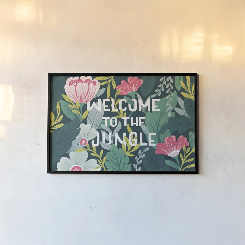 Lush Life I by Gia Graham. shown as a paper print in a black flame. Available as a archival giclee rolled canvas, fine art paper, or poster print. SKU 80218i.