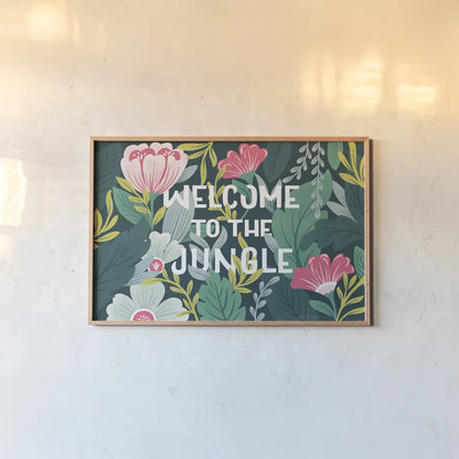 Lush Life I by Gia Graham. shown as a paper print in a natural frame. Available as a archival giclee rolled canvas, fine art paper, or poster print. SKU 80218i.