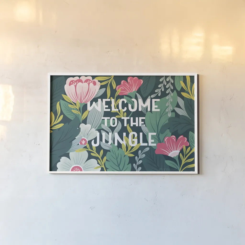 Lush Life I by Gia Graham. shown as a paper print in a white frame. Available as a archival giclee rolled canvas, fine art paper, or poster print. SKU 80218i.