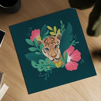 Lush Life IV by Gia Graham. Shown as a detailed flat fine art print, highlighting archival giclee quality. Available as an archival giclee rolled canvas, fine art paper, or poster print. SKU 80221a.