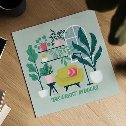 Lush Life IX by Gia Graham. Shown as a detailed flat fine art print, highlighting archival giclee quality. Available as an archival giclee rolled canvas, fine art paper, or poster print. SKU 80226a.