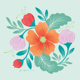 Market Flowers II by Gia Graham. SKU 74528a. Archival Giclee Fine art print for wall decor.