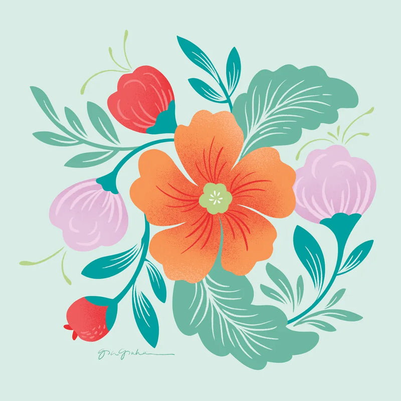 Market Flowers II by Gia Graham. SKU 74528a. Archival Giclee Fine art print for wall decor.