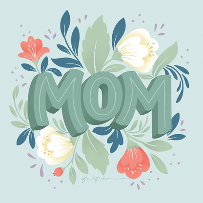 Mom by Gia Graham. SKU 67312a. Archival Giclee Fine art print for wall decor.