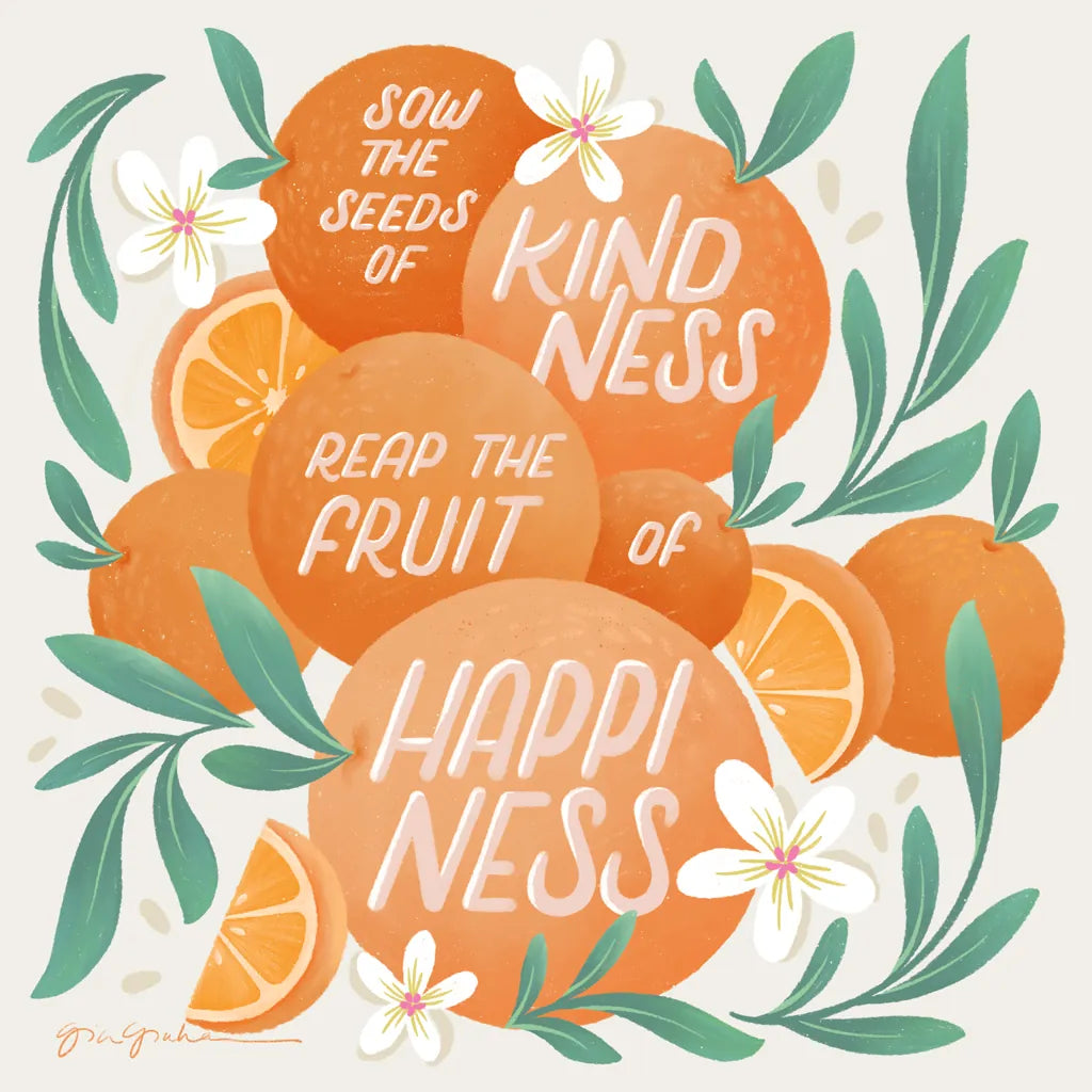 Orange Zest II by Gia Graham. SKU 88933a. Archival Giclee Fine art print for wall decor.