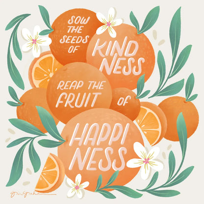 Orange Zest II by Gia Graham. SKU 88933a. Archival Giclee Fine art print for wall decor.