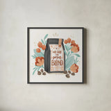 Perfect Blend I by Gia Graham. Shown in a sleek black glass frame for a contemporary gallery look. Available as an archival giclee rolled canvas, fine art paper, or poster print. SKU 92122a.