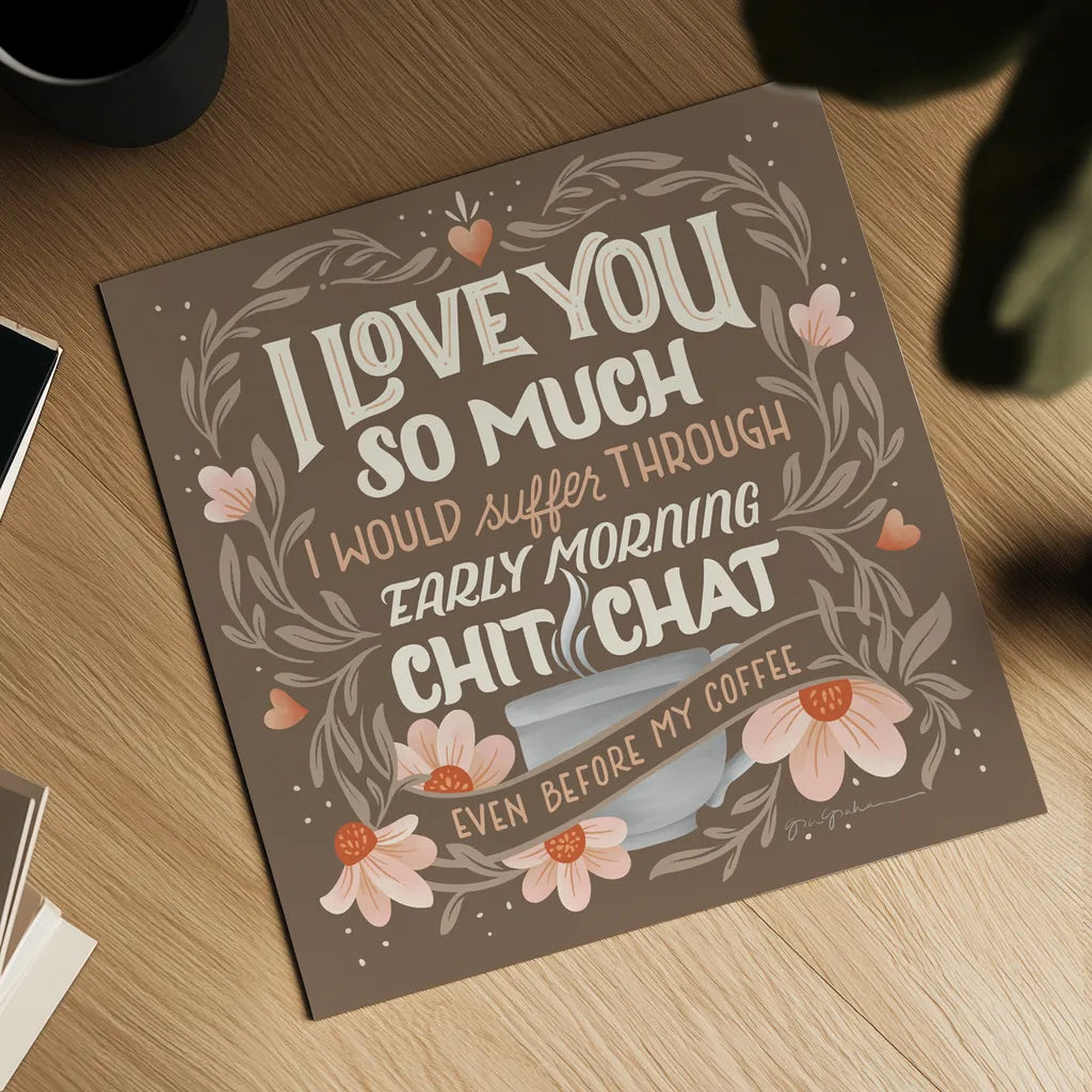 Perfect Blend II by Gia Graham. Shown as a detailed flat fine art print, highlighting archival giclee quality. Available as an archival giclee rolled canvas, fine art paper, or poster print. SKU 92123a.