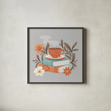 Perfect Blend VIII by Gia Graham. Shown in a sleek black glass frame for a contemporary gallery look. Available as an archival giclee rolled canvas, fine art paper, or poster print. SKU 96635a.