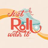 Roll With It II by Gia Graham. SKU 66243a. Archival Giclee Fine art print for wall decor.