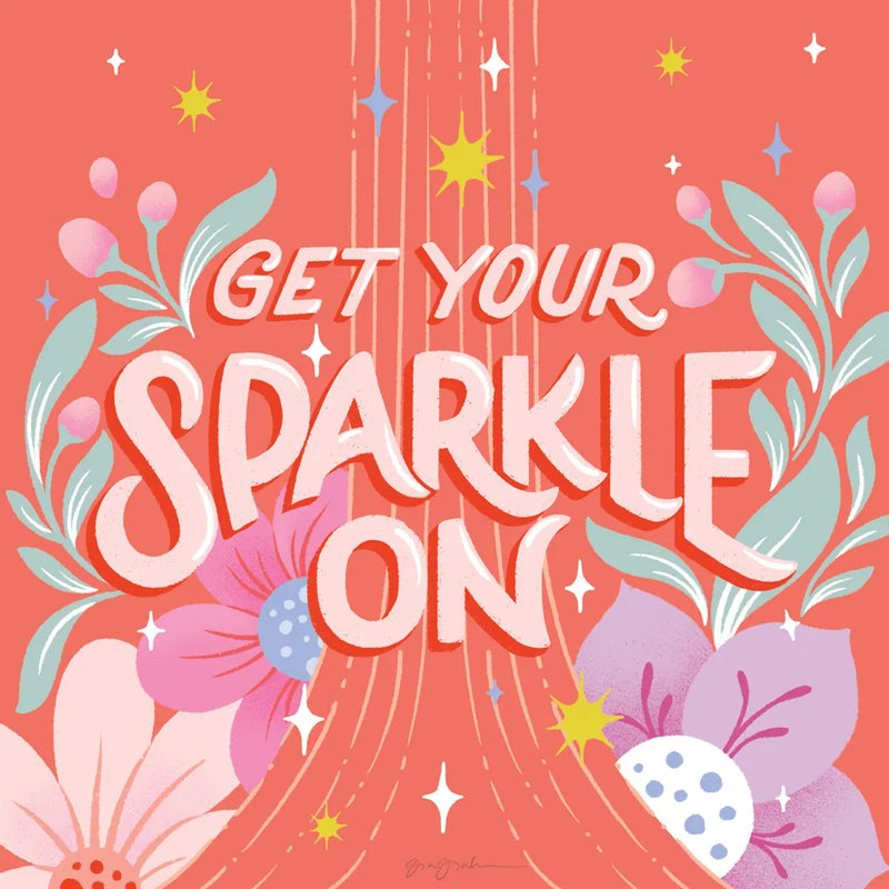 Sparkle I Sq by Gia Graham. SKU 75080a. Archival Giclee Fine art print for wall decor.