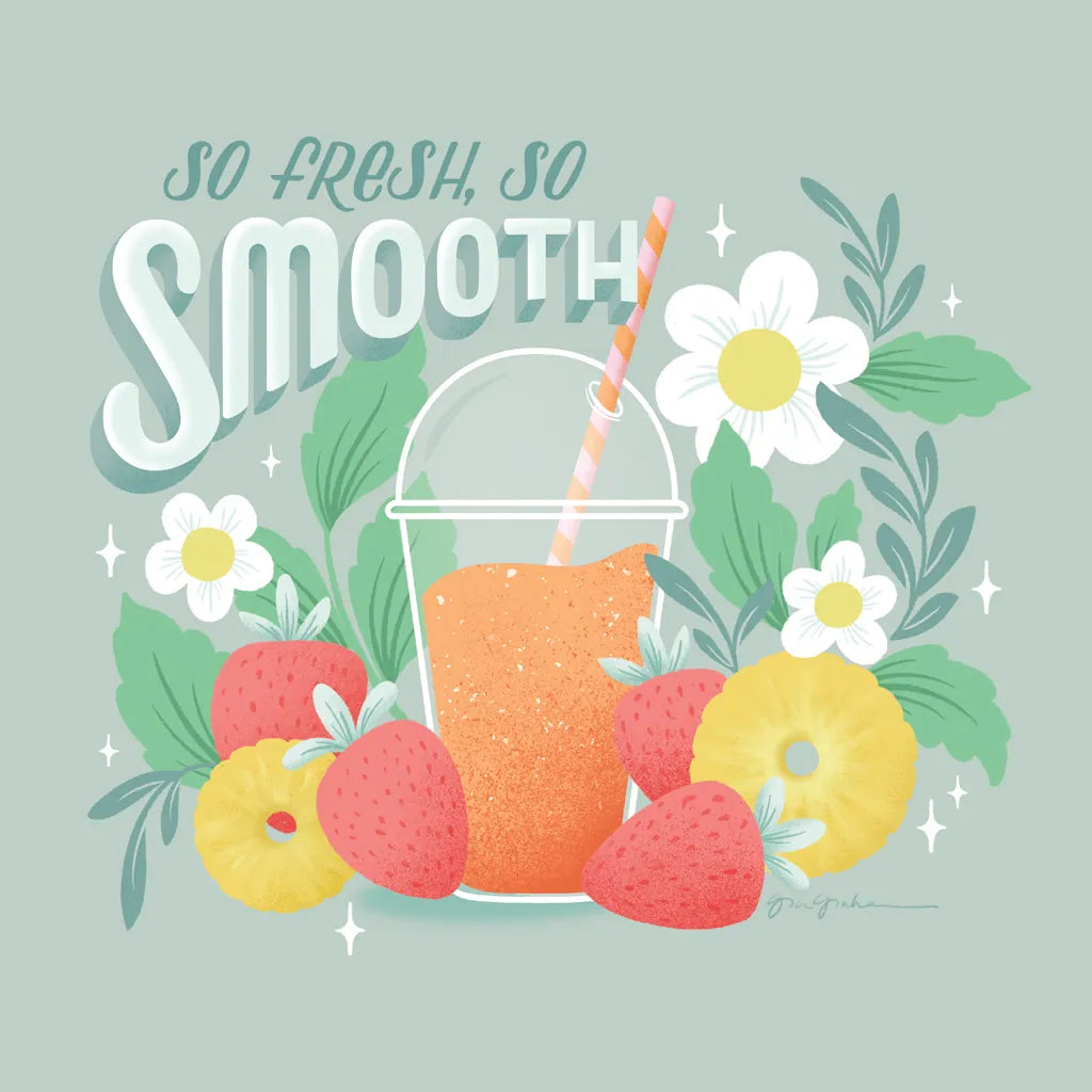 Summer Chill III by Gia Graham. SKU 86585a. Archival Giclee Fine art print for wall decor.