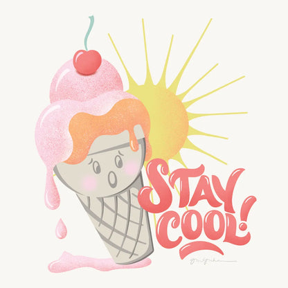 Summer Chill IV by Gia Graham. SKU 86586a. Archival Giclee Fine art print for wall decor.