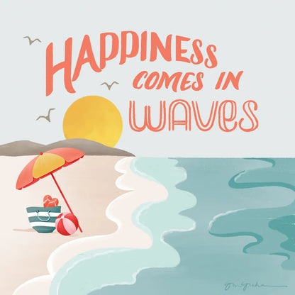 Summer State of Mind I by Gia Graham. SKU 99720a. Archival Giclee Fine art print for wall decor.