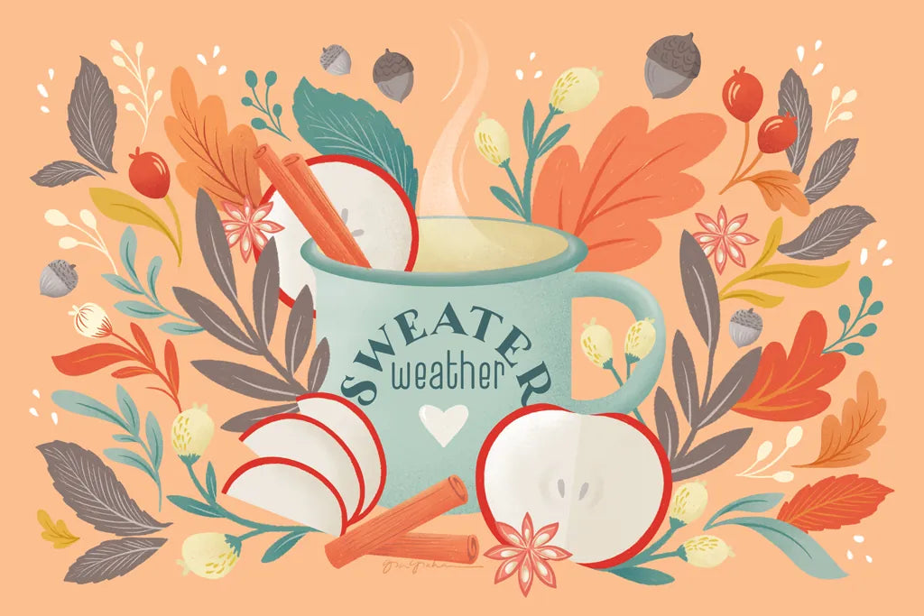 Sweater Weather I by Gia Graham. SKU 83305i. Archival Giclee Fine art print for wall decor.