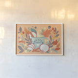 Sweater Weather I by Gia Graham. shown as a paper print in a white frame. Available as a archival giclee rolled canvas, fine art paper, or poster print. SKU 83305i.