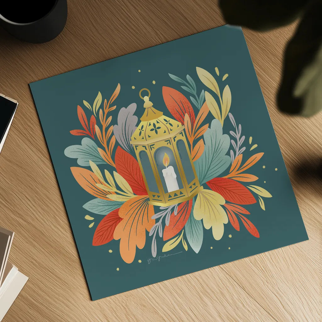 Sweater Weather IX by Gia Graham. Shown as a detailed flat fine art print, highlighting archival giclee quality. Available as an archival giclee rolled canvas, fine art paper, or poster print. SKU 83313a.