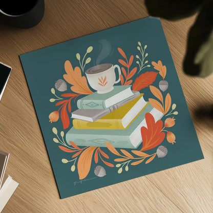 Sweater Weather V by Gia Graham. Shown as a detailed flat fine art print, highlighting archival giclee quality. Available as an archival giclee rolled canvas, fine art paper, or poster print. SKU 83309a.