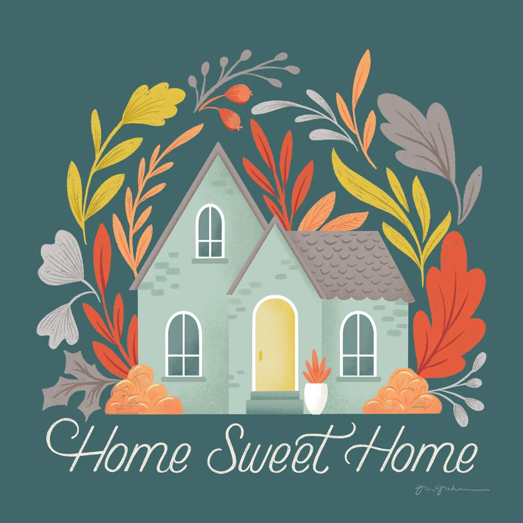 Sweater Weather VII Dark by Gia Graham. SKU 84254a. Archival Giclee Fine art print for wall decor.