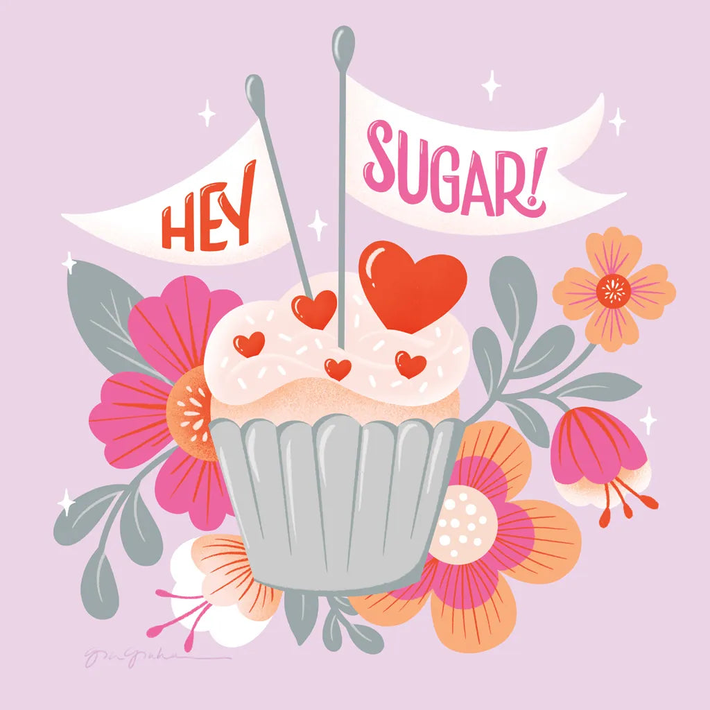 Sweet Hearts II by Gia Graham. SKU 81397a. Archival Giclee Fine art print for wall decor.