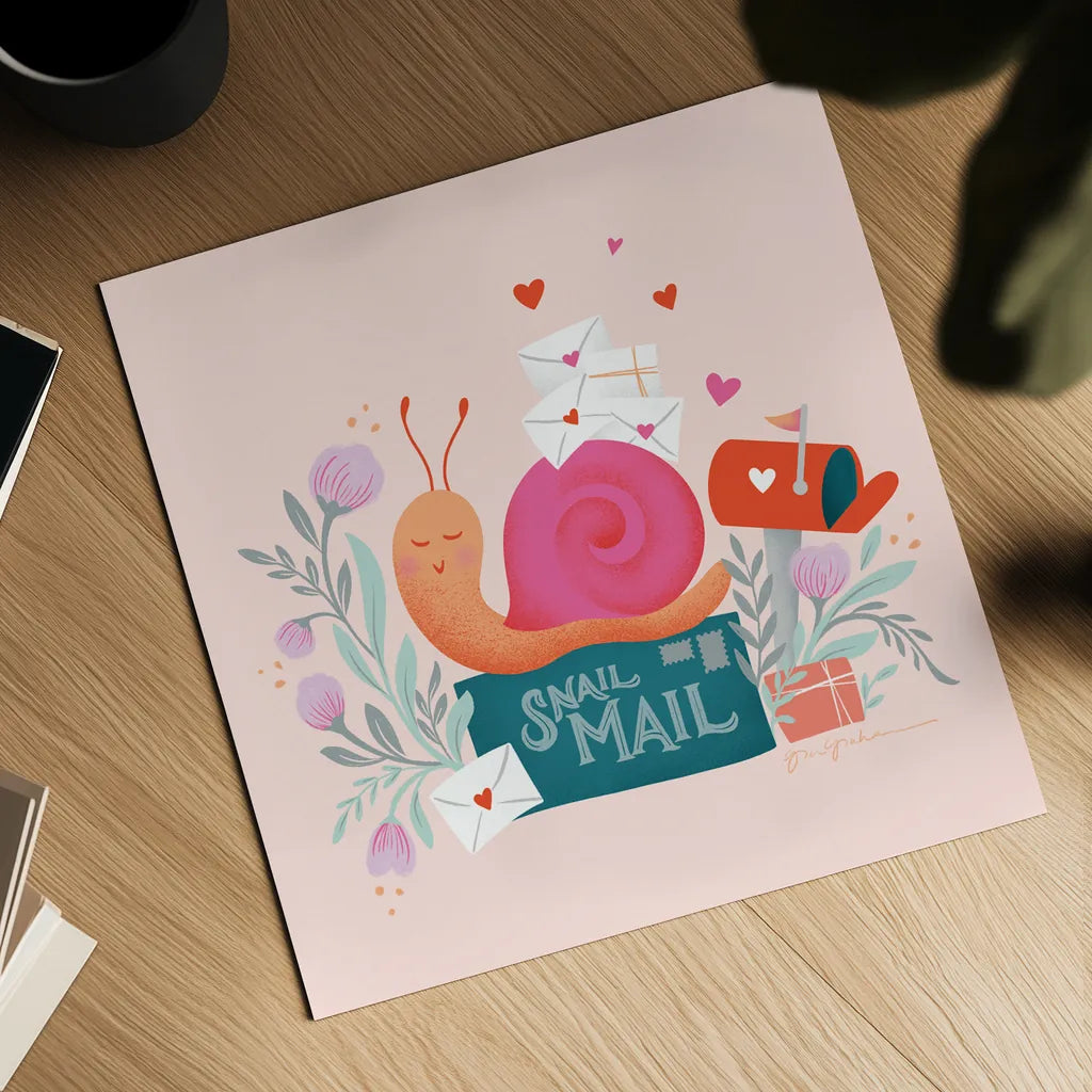 Sweet Hearts III by Gia Graham. Shown as a detailed flat fine art print, highlighting archival giclee quality. Available as an archival giclee rolled canvas, fine art paper, or poster print. SKU 81398a.