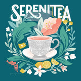 Tea Time II by Gia Graham. SKU 77960a. Archival Giclee Fine art print for wall decor.