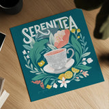 Tea Time II by Gia Graham. Shown as a detailed flat fine art print, highlighting archival giclee quality. Available as an archival giclee rolled canvas, fine art paper, or poster print. SKU 77960a.