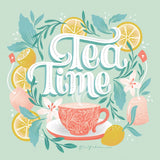 Tea Time V by Gia Graham. SKU 77963a. Archival Giclee Fine art print for wall decor.