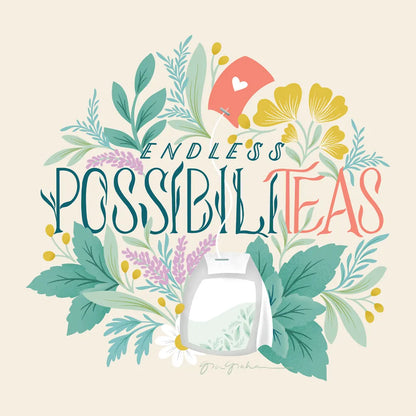 Tea Time VI by Gia Graham. SKU 77964a. Archival Giclee Fine art print for wall decor.