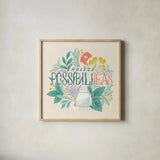 Tea Time VI by Gia Graham. Shown in a natural wood glass frame for a timeless modern aesthetic. Available as an archival giclee rolled canvas, fine art paper, or poster print. SKU 77964a.