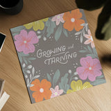 Thriving I by Gia Graham. Shown as a detailed flat fine art print, highlighting archival giclee quality. Available as an archival giclee rolled canvas, fine art paper, or poster print. SKU 84643a.