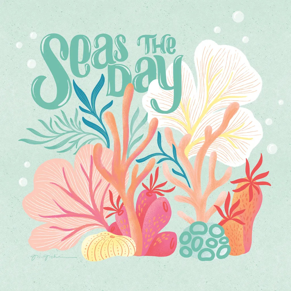 Under the Sea II by Gia Graham. SKU 80906a. Archival Giclee Fine art print for wall decor.