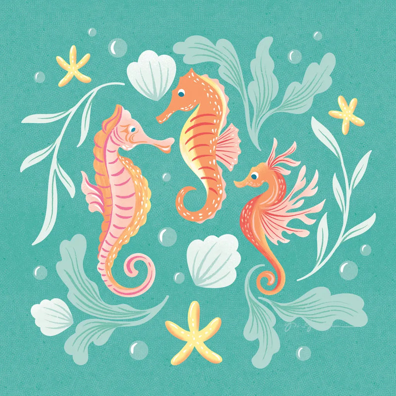 Under the Sea V by Gia Graham. SKU 80909a. Archival Giclee Fine art print for wall decor.