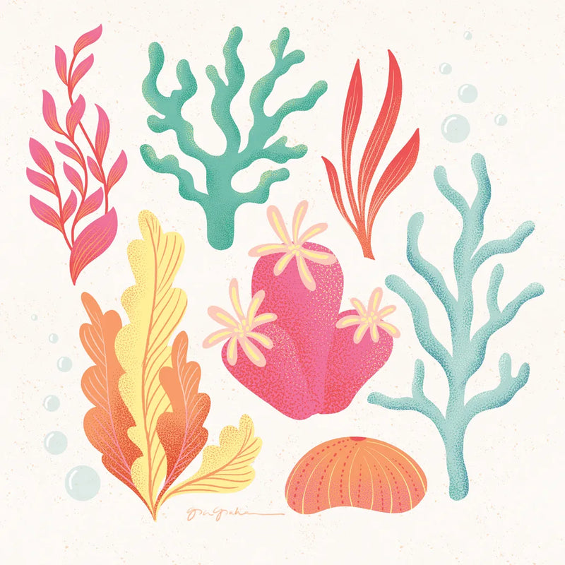 Under the Sea VII by Gia Graham. SKU 80911a. Archival Giclee Fine art print for wall decor.
